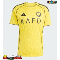 Camisa de Futebol Al-Nassr Cristiano Ronaldo #7 Equipamento Principal 2025-26 Manga Curta